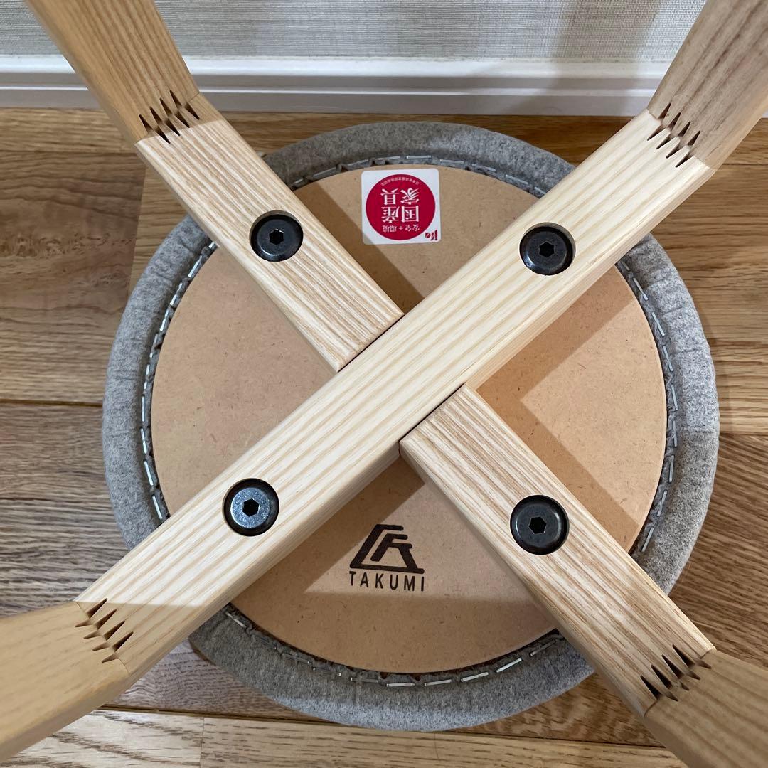 マッシュルームスツールLサイズLGY