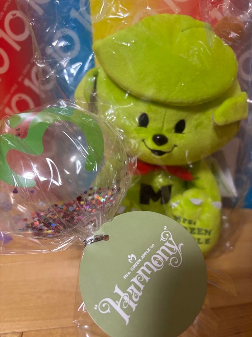 ★Mrs.GREEN APPLE★メメルぬいぐるみ、ハーモニースティックバルーン