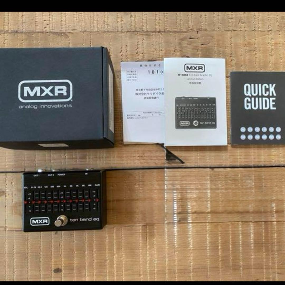 M108SE TEN BAND EQ Limited Ebony イコライザー