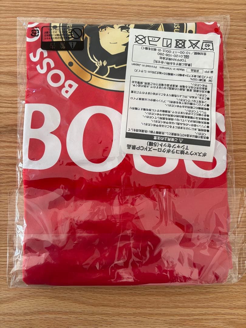 BOSSウマ娘コラボTシャツ　スティルインラブ＆ウインバリアシオン（赤）