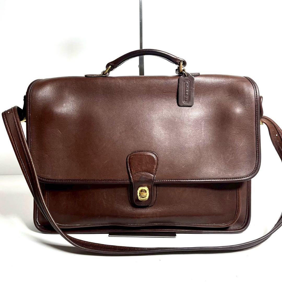 バッグ Coach Metropolitan Brief Bag Vintage