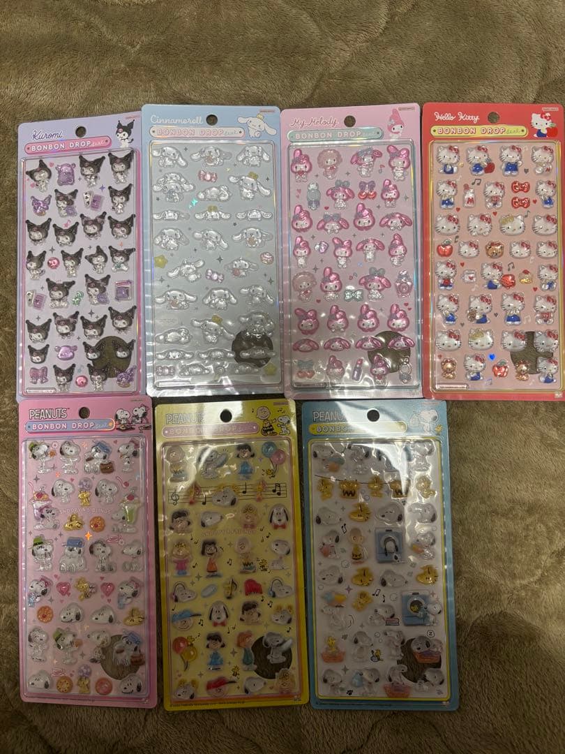 ボンボンドロップシール　7枚セット　正規品