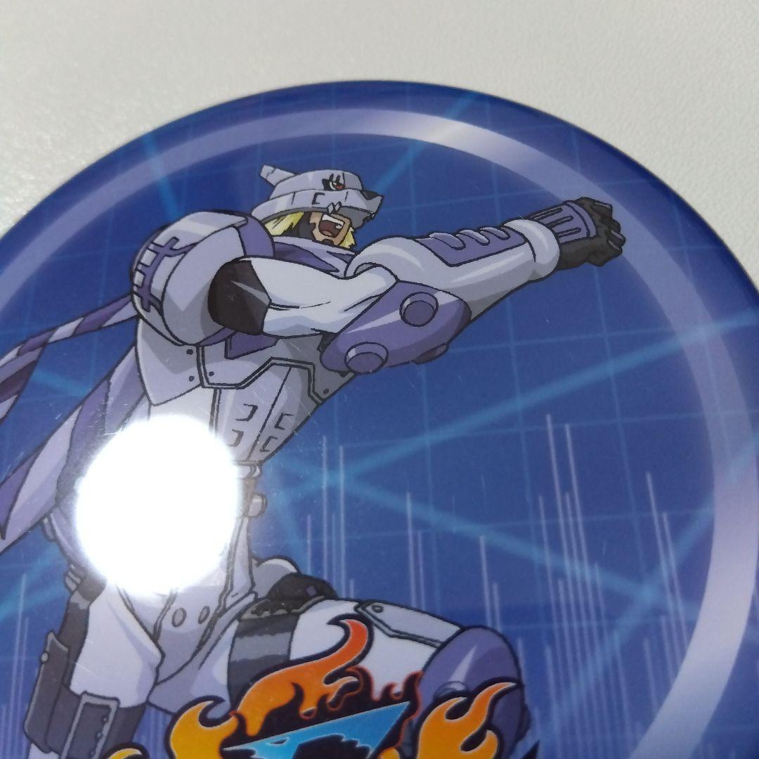 【デジモン】ヴォルフモン 20周年 カラ鉄 コラボ トレーディングでか缶バッジ