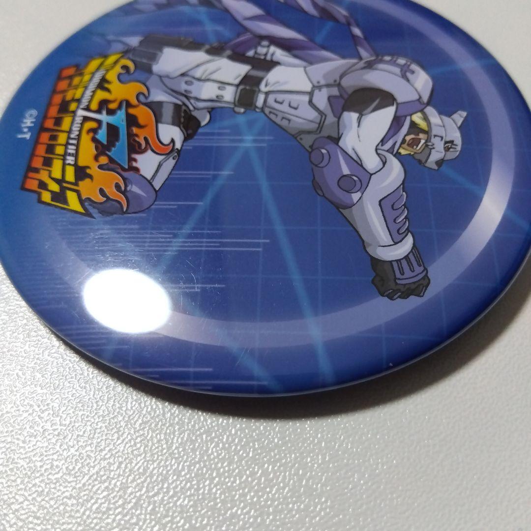 【デジモン】ヴォルフモン 20周年 カラ鉄 コラボ トレーディングでか缶バッジ