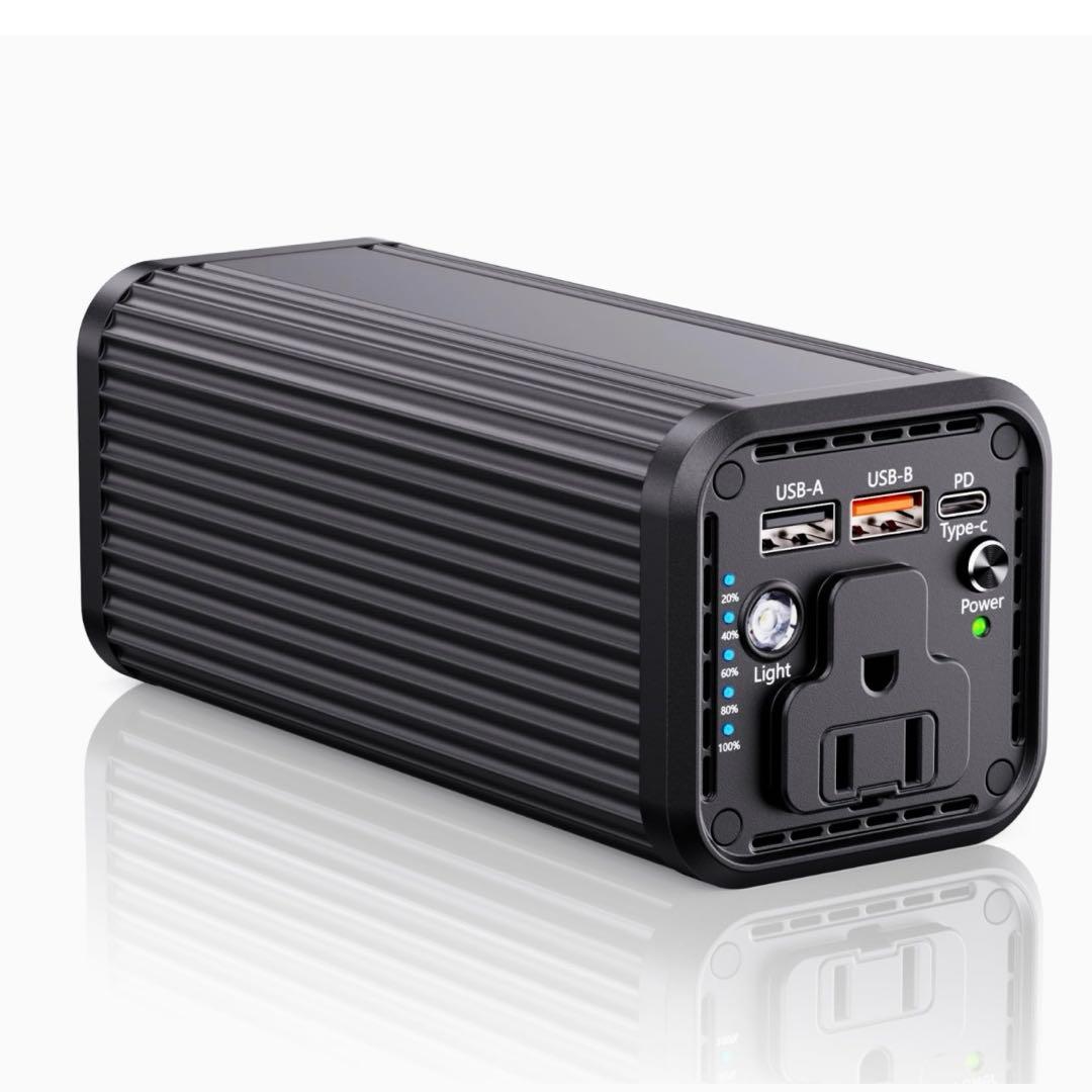 ポータブル電源 27000mAh 大容量 AC出力対応 PD 65W