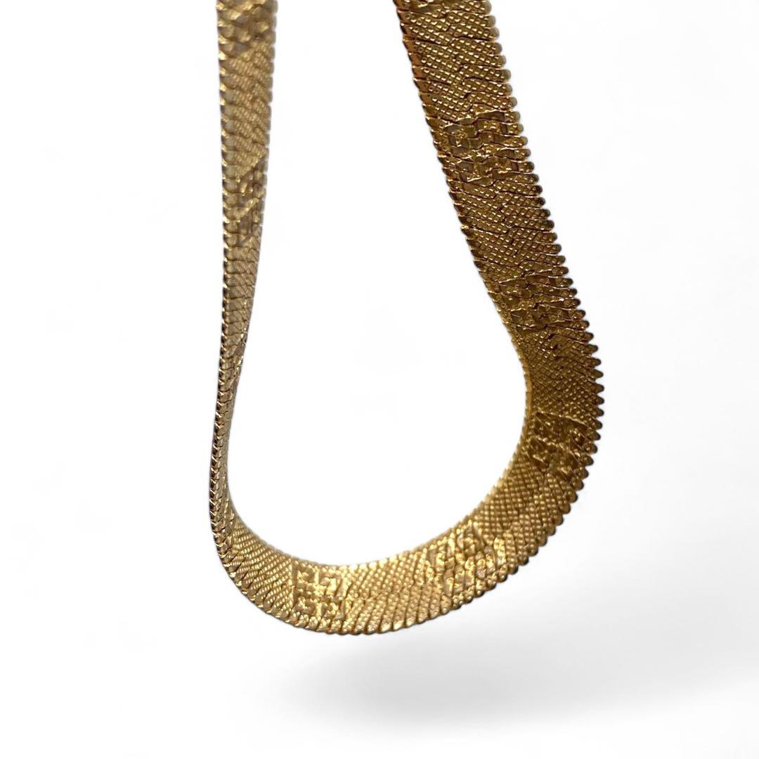 【最高級】 GIVENCHY 4Gロゴ ゴールド 蛇腹 スネークチェーン 美品