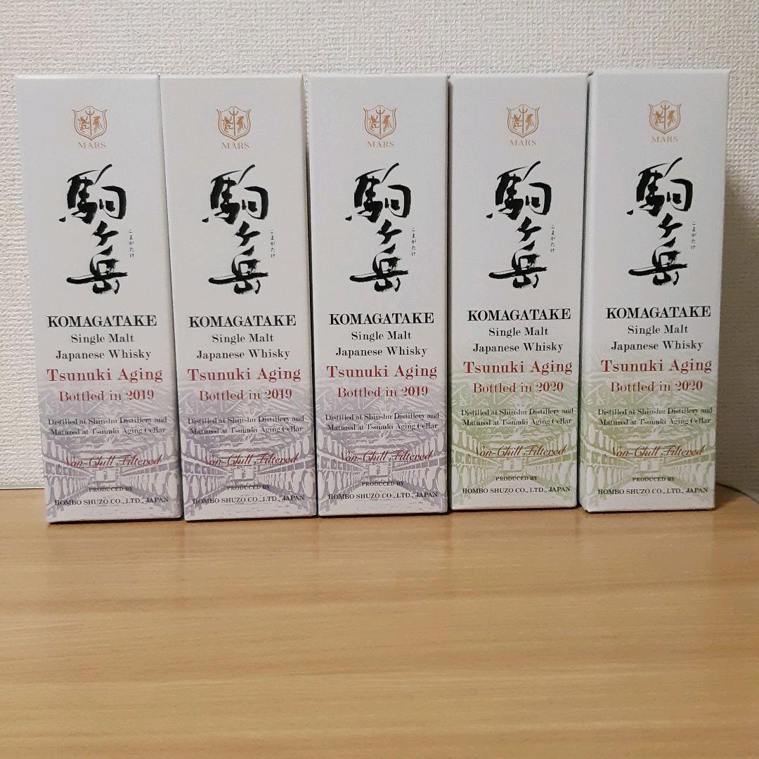 駒ヶ岳津貫エイジング2019、2020年