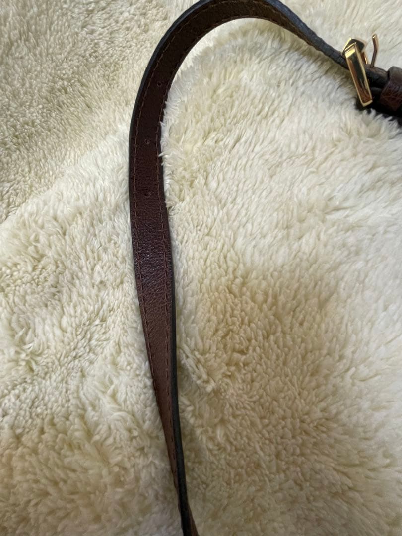 美品GIANNI CHIARINI（ジャンニキャリーニ） レザーショルダーバッグ