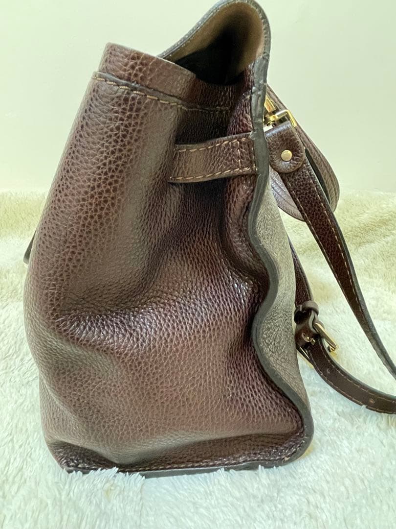 美品GIANNI CHIARINI（ジャンニキャリーニ） レザーショルダーバッグ