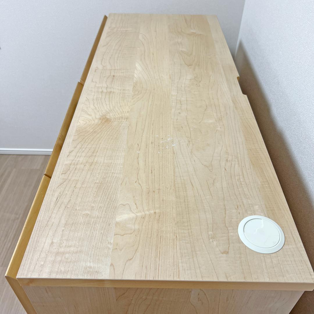 送料込） Meuble サイドボード テレビボード コンセント付き ブランド家具