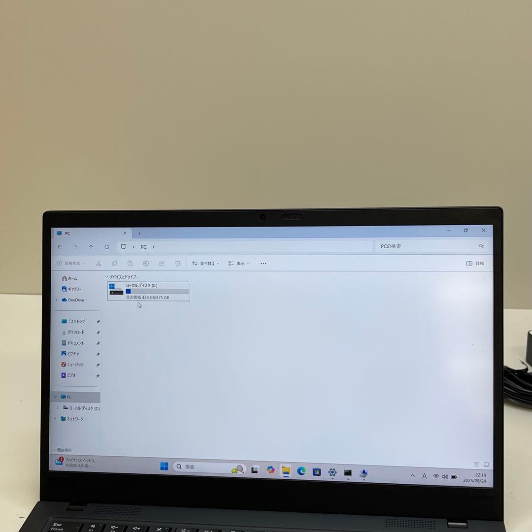 #164 レノボ ThinkPad X1 carbon Gen 8 i5 8GB