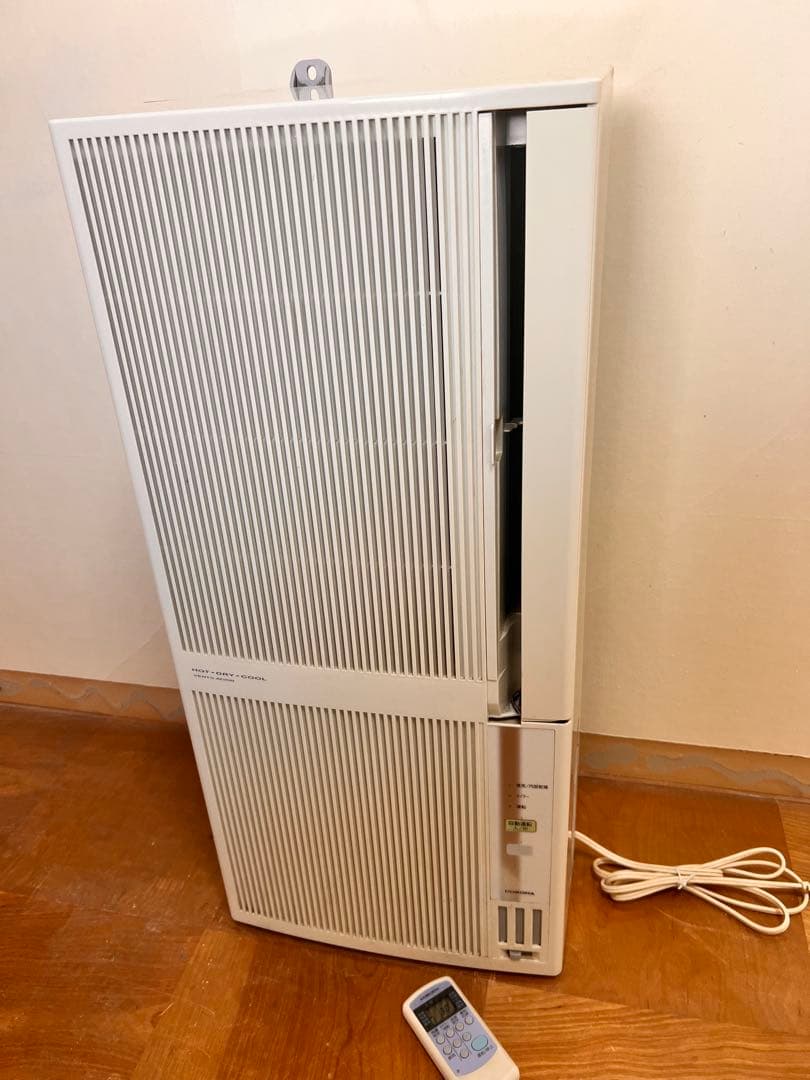 CORONA CWH-1814 コロナ窓用エアコン 暖房冷房窓用リモコンある