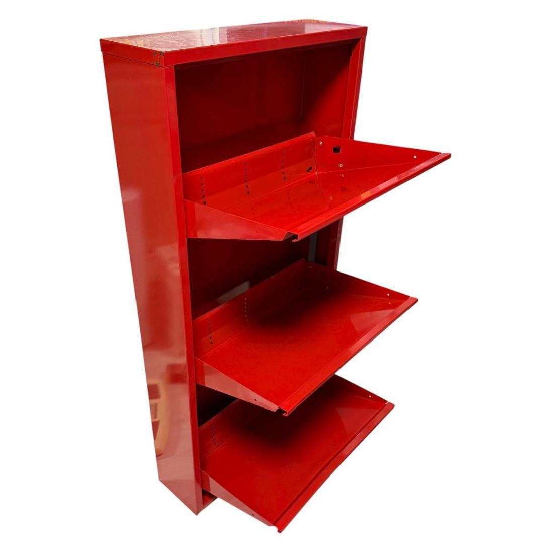 【希少】DOTTUS シューズボックス 赤 3段