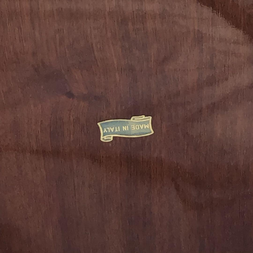 イタリア製 象嵌細工 キッチンワゴン キャスター付 キッチン収納　カート