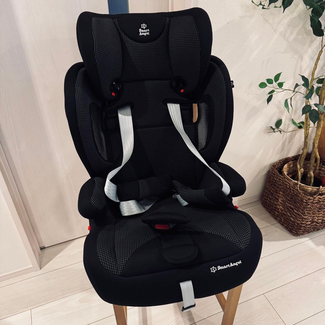 スマートエンジェル⭐️ジュニアシート イージスジュニア ブラック 西松屋限定モデル