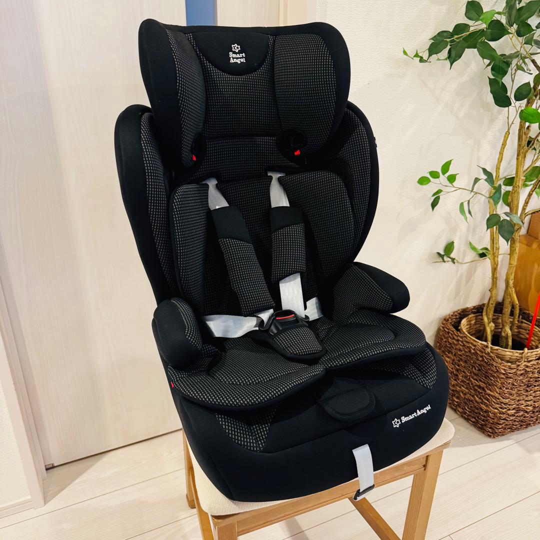 スマートエンジェル⭐️ジュニアシート イージスジュニア ブラック 西松屋限定モデル