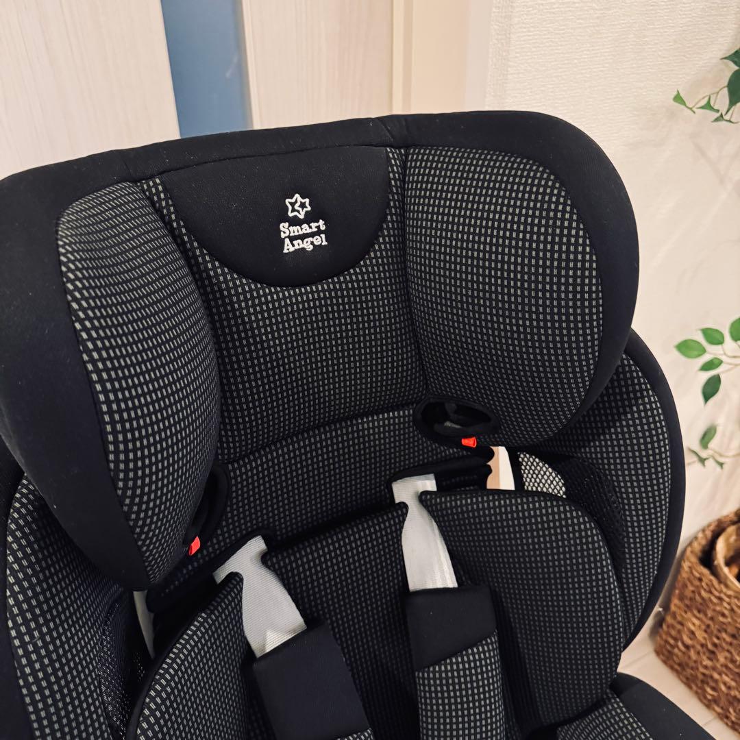 スマートエンジェル⭐️ジュニアシート イージスジュニア ブラック 西松屋限定モデル