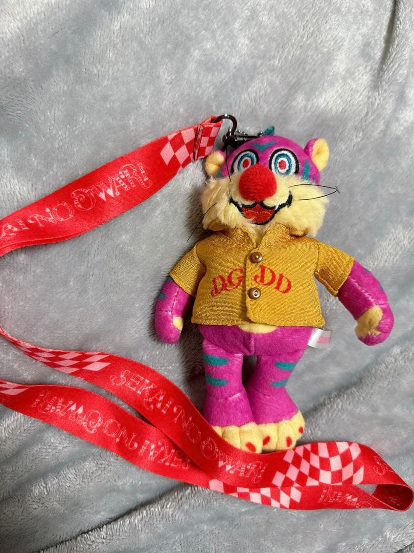 セカイノオワリ ガルル ぬいぐるみ ミニ ストラップ ネックストラップ付き