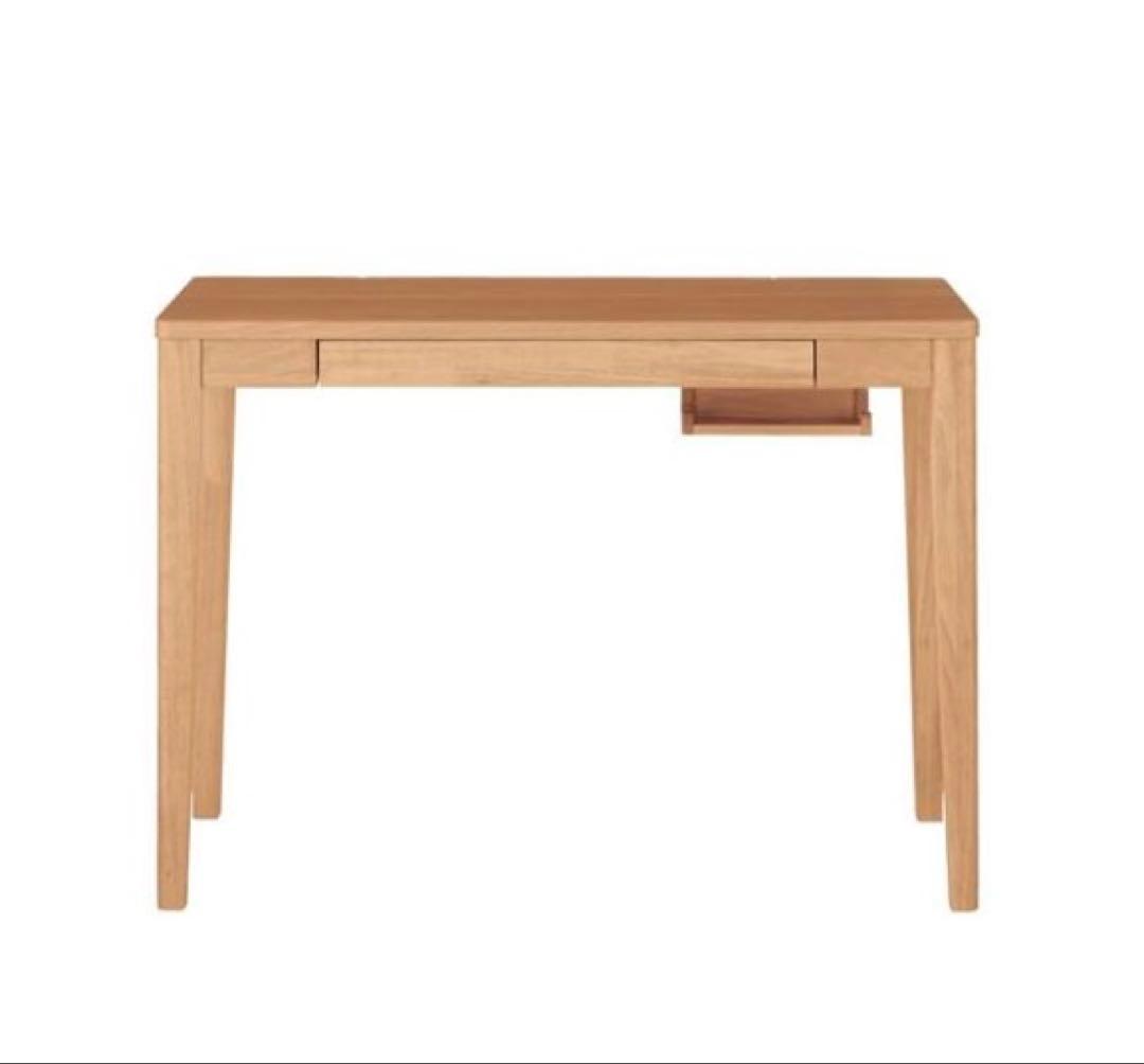 【美品】お値下げ　完成品　 ベルメゾン　コンパクトデスク　80×40