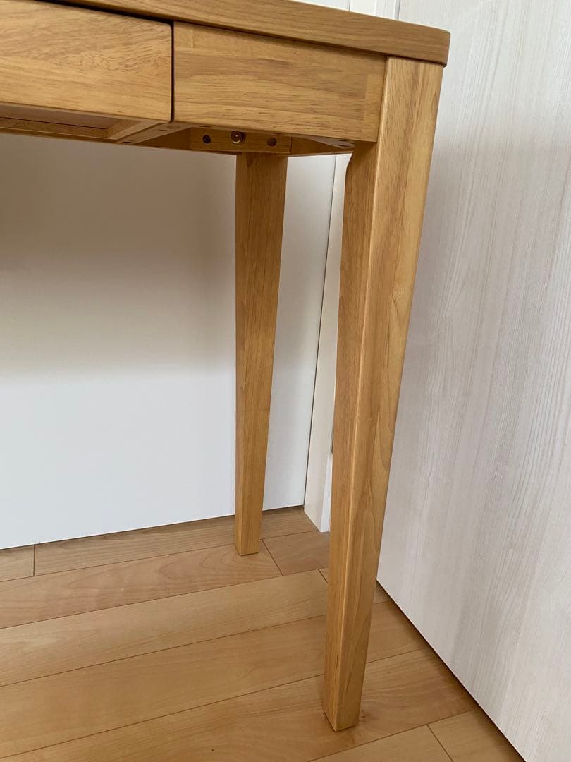 【美品】お値下げ　完成品　 ベルメゾン　コンパクトデスク　80×40