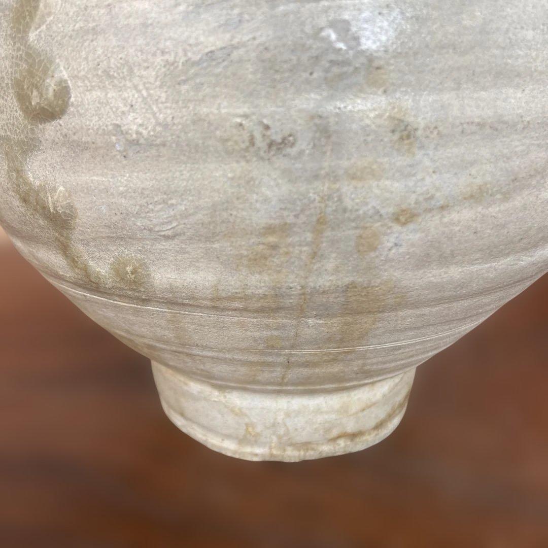 李朝初期粉引徳利