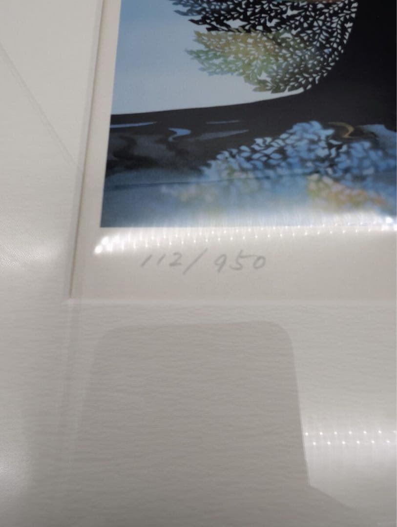 真作 藤城清治 作 四季のメルヘン 秋 月光の響 全世界限定950点