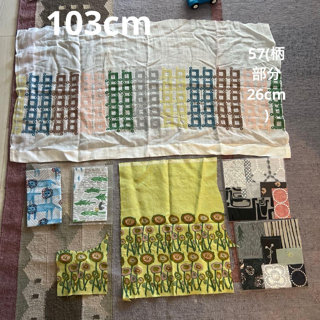 ミナペルホネンハギレ／手拭い@a28-2