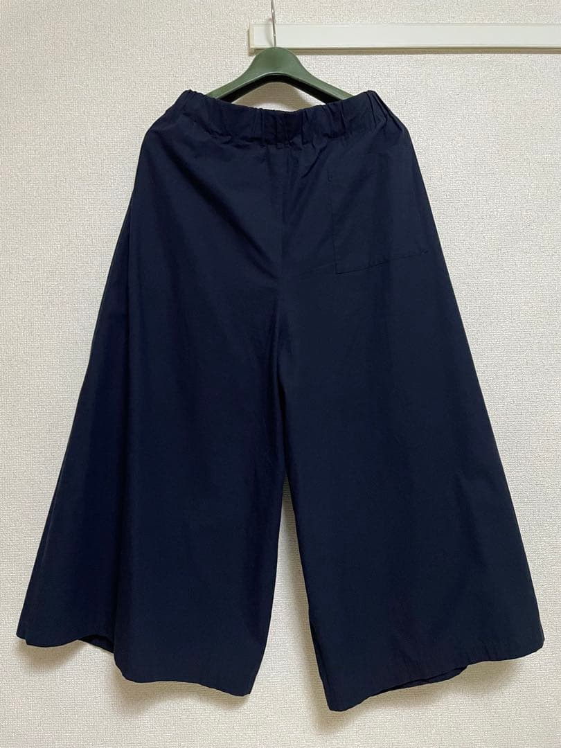 HUIS やわらかコットンスカートパンツ　505 遠州織物