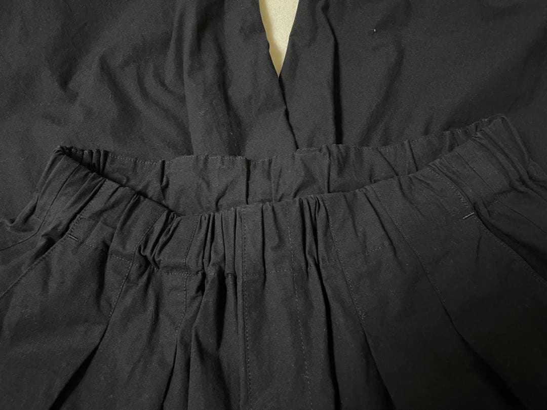 HUIS やわらかコットンスカートパンツ　505 遠州織物