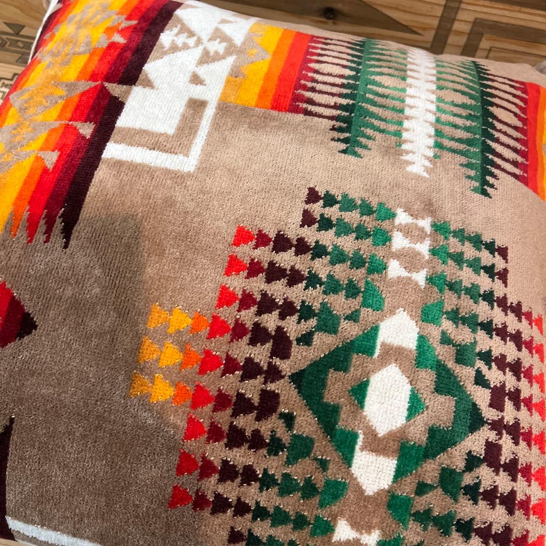 べーやんページ ペンドルトン クッションカバー リメイク ティッシュカバー