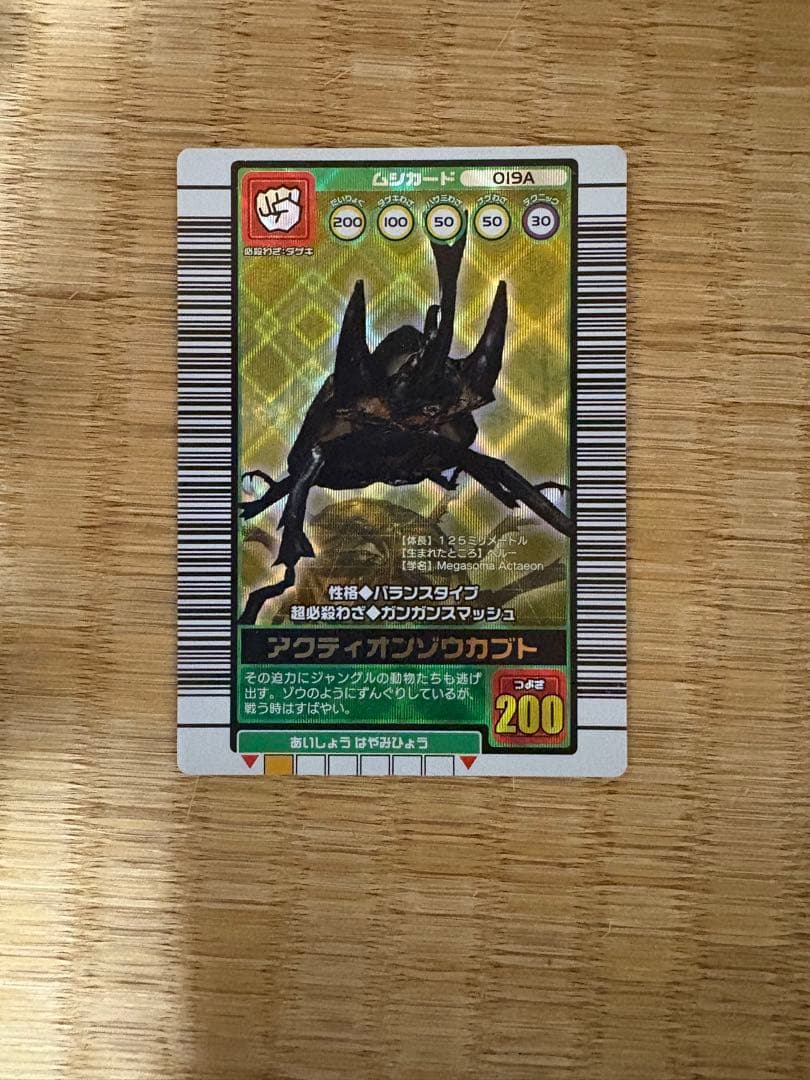 アクティオンゾウカブト