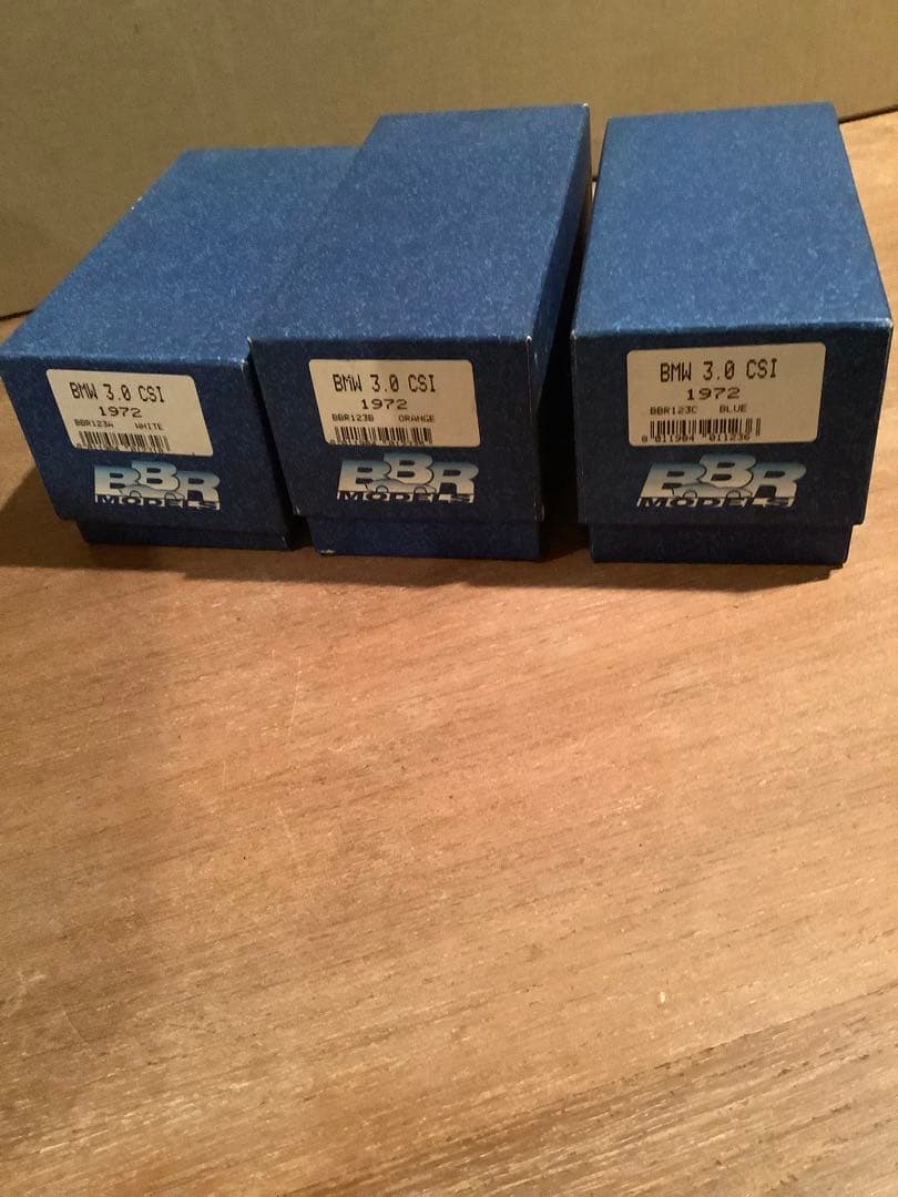 1\43 BBR BMW 3.0 CSI 1972 希少3台　美品