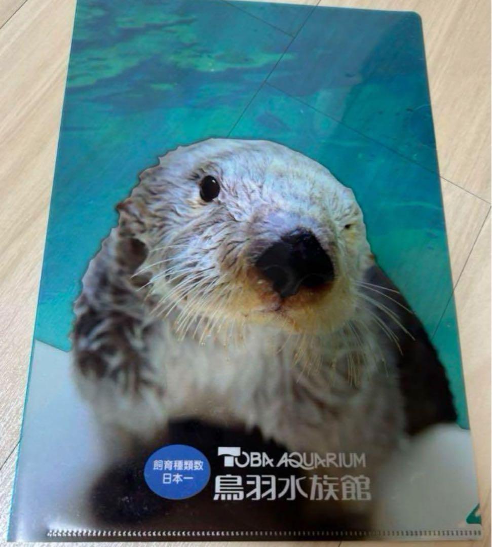 鳥羽水族館　ラッコ　クリアファイル
