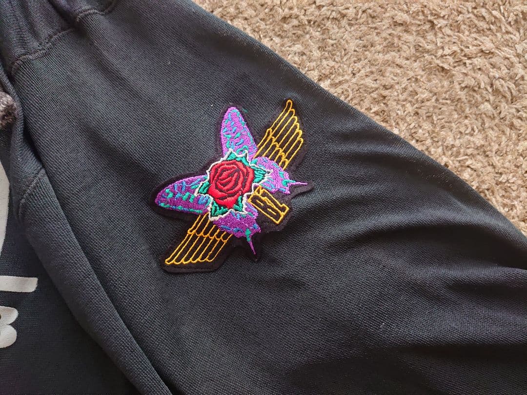 b'z パーカー 稲葉浩志 松本孝弘 ツアーパーカー RUN 1993