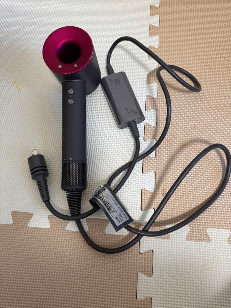 Dyson Supersonic HD03ヘアドライヤー グレー/ピンク