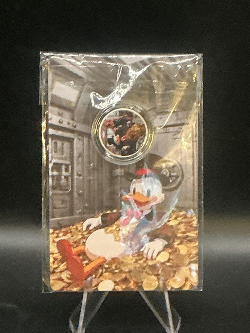 スクルージ・マクダック 3g 純銀ラウンド（専用ブリスター入り）