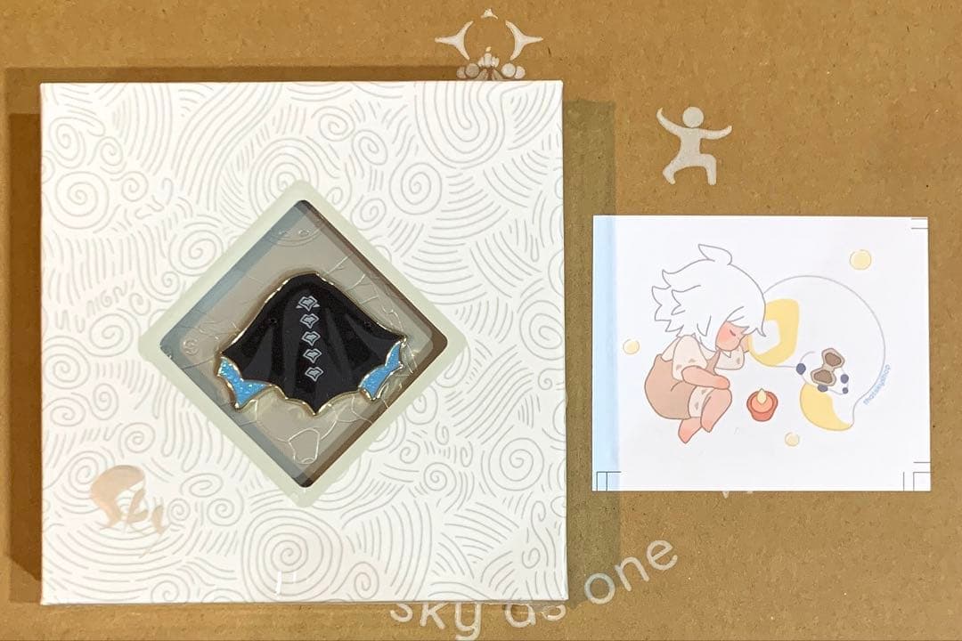 Sky星を紡ぐ子供たち スプーキーコウモリケープ ピンバッジ STAR機能未連携