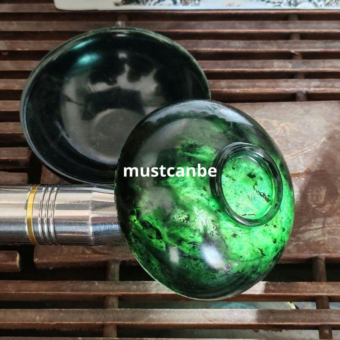 天然薬王石湯飲み 薬王石禅杯新品 2つ