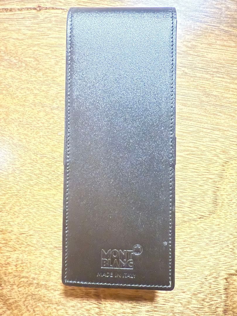 モンブラン　マイスターシュテュック　ペンポーチ　シエナ３本用/ブラック