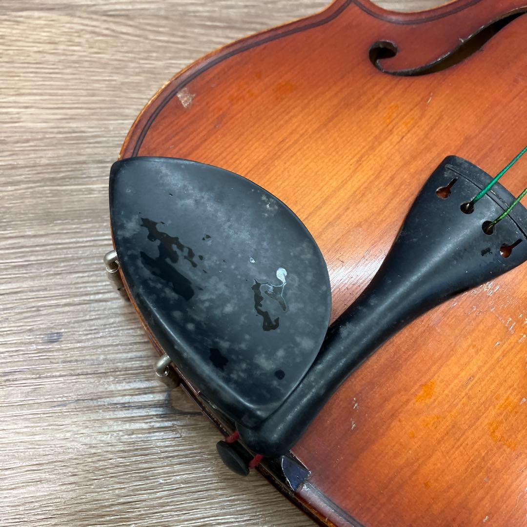 ジャンク品 昭和レトロ SUZUKI スズキ バイオリン 希刻印 ケース