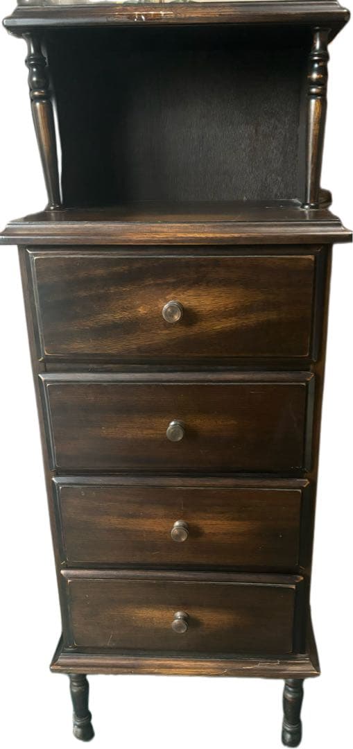 アンティーク！重厚なチェスト　木製　猫足