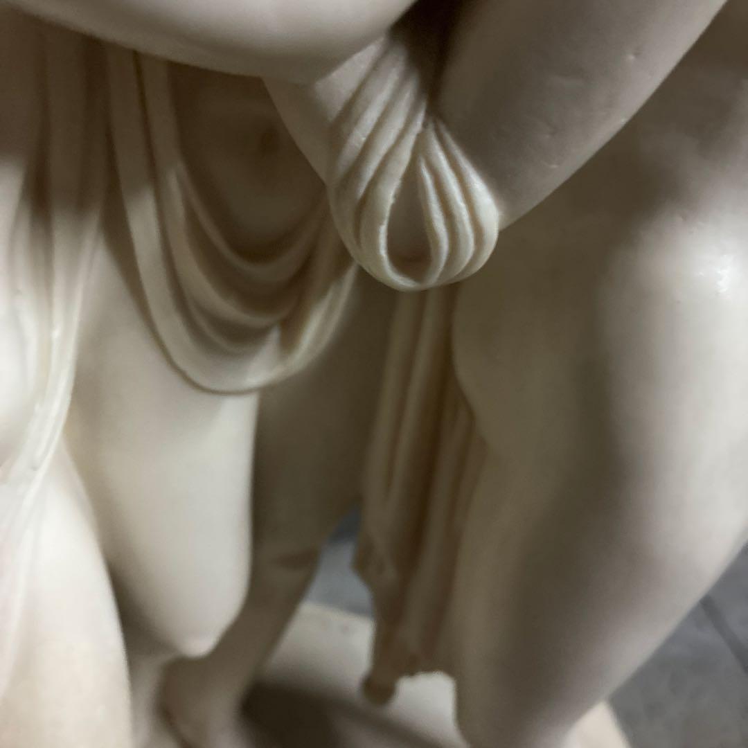 A SANTINI ギリシャ神話 三美神像 裸婦像 西洋彫刻 ITALY