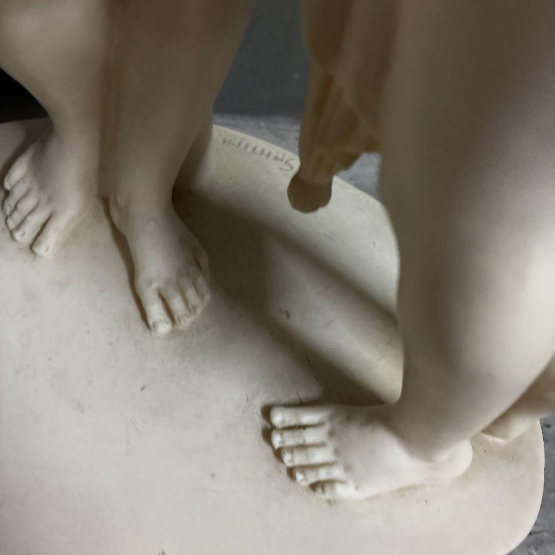 A SANTINI ギリシャ神話 三美神像 裸婦像 西洋彫刻 ITALY