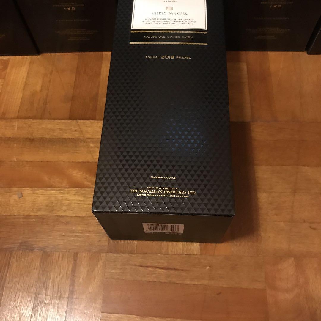 【人気商品❣️】マッカラン18/化粧箱×10箱【送料込み❣️】