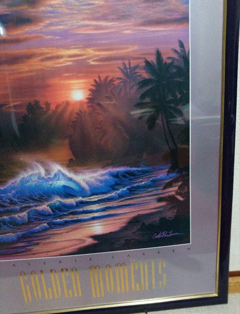 クリスチャンラッセンのゴールデンモーメント額縁