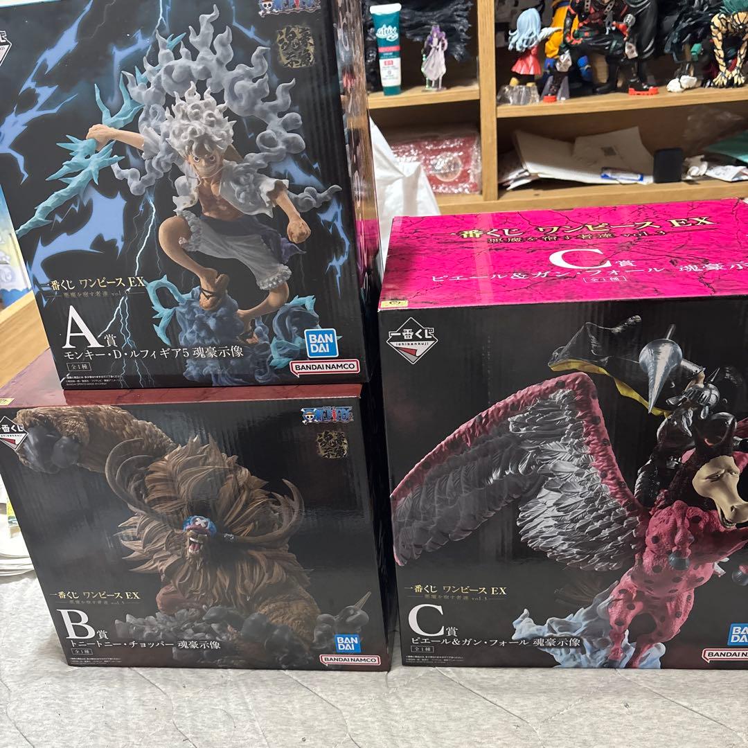 一番くじ ワンピースEX悪魔を宿す者達　　ABC賞魂豪示像