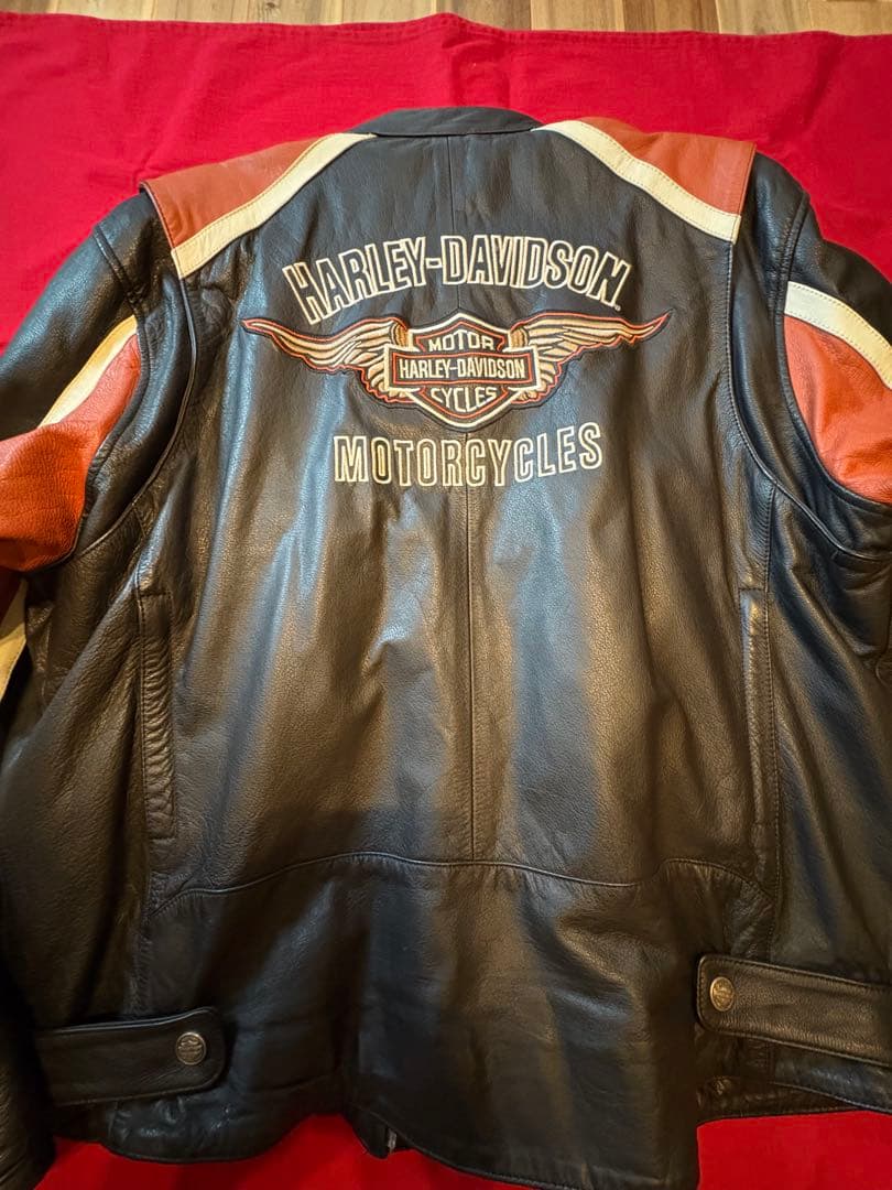 HARLEY DAVIDSON　ライダースジャケット　ライナー付　XL