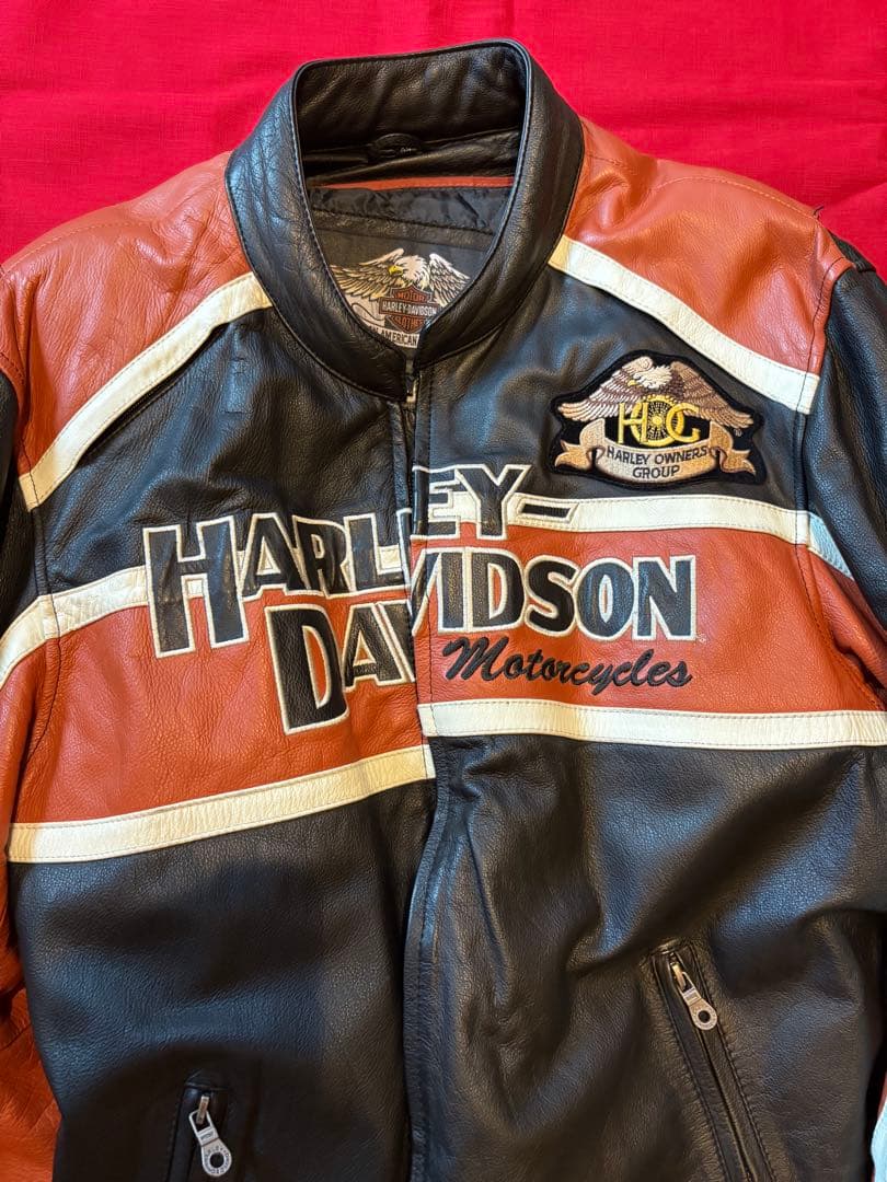 HARLEY DAVIDSON　ライダースジャケット　ライナー付　XL