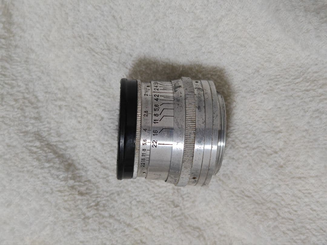 【良品】Jupiter-8　50mm F2 ロシア オールドレンズ 銀