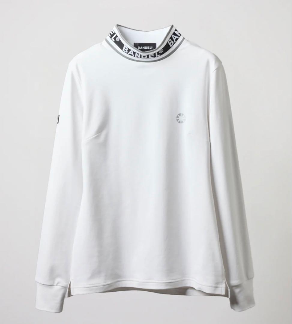 未使用品 BANDEL ハイネックシャツ ホワイト